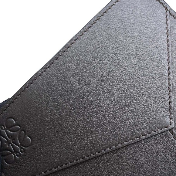 Loewe Puzzle Slim Compact Leather Bifold Wallet - Picture 8 of 9
